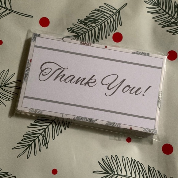 20Pk 10x13 Fall / Winter Poly Mailers - Pine Tree & Pinecone Print - Picture 3 of 3